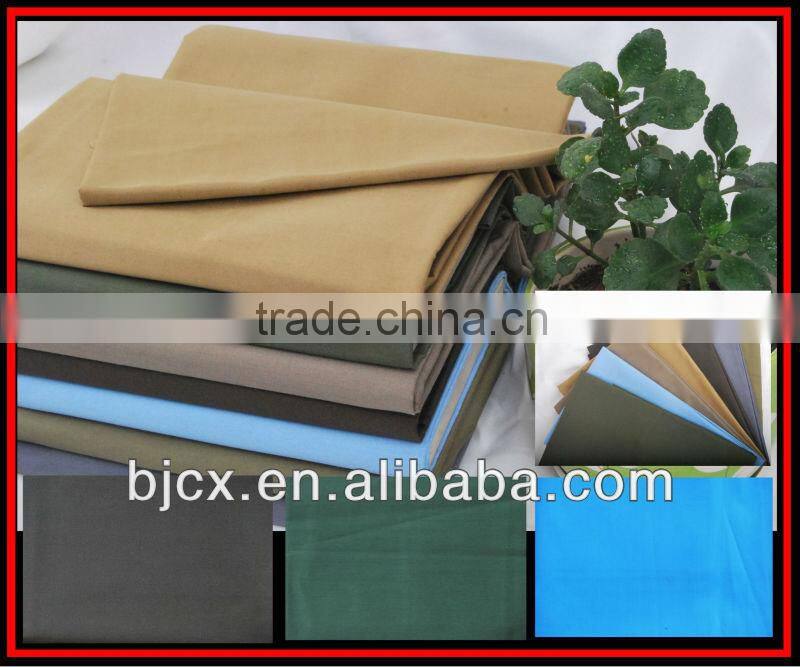 100cotton 40x40 133x72 63" poplin waterproof workwear fabric