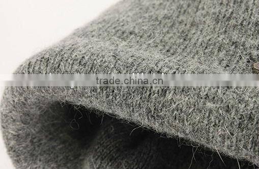 men's knitted beanie hat