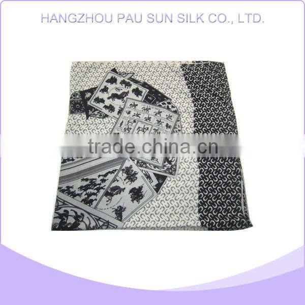 Promotional fashion advertising winter scarves