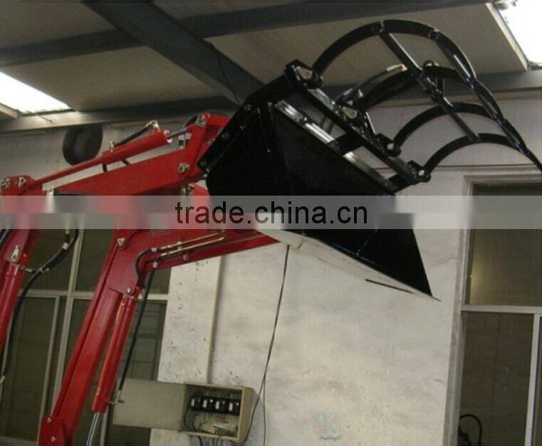 Hot selling Tractor front end loader with Grapple bucket