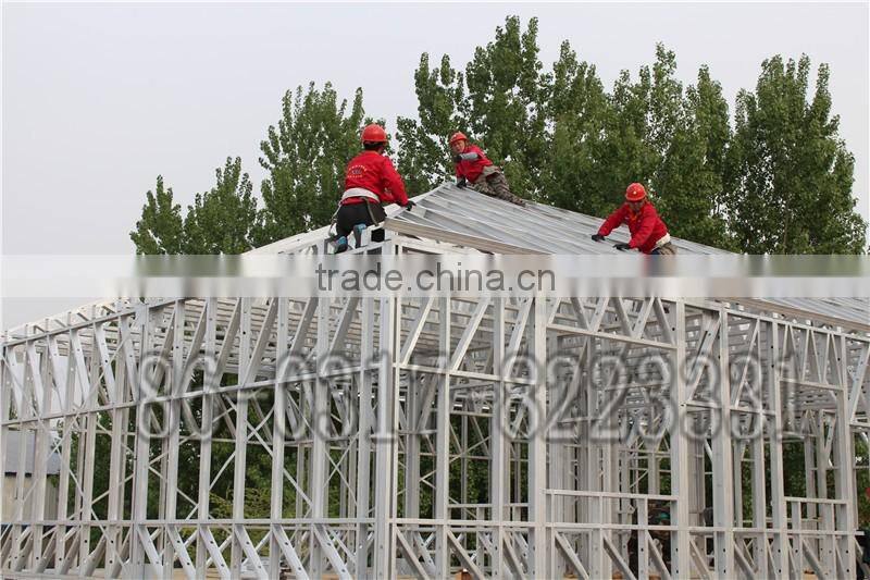 Prefab Light Steel Frame Timber House