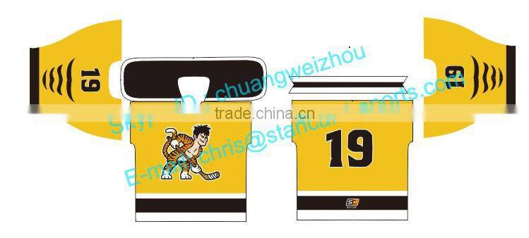 custom hockey jerseys,team hockey uniforms,custom blank hockey jerseys (Embroidered logo/Tackle Twill name and number)