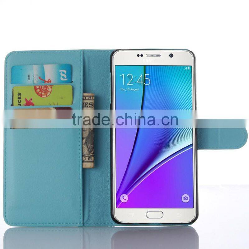 Wholesale Folio Stand Case for Samsung GALAXY A5 A510 PU Leather Flip Cover with Wallet