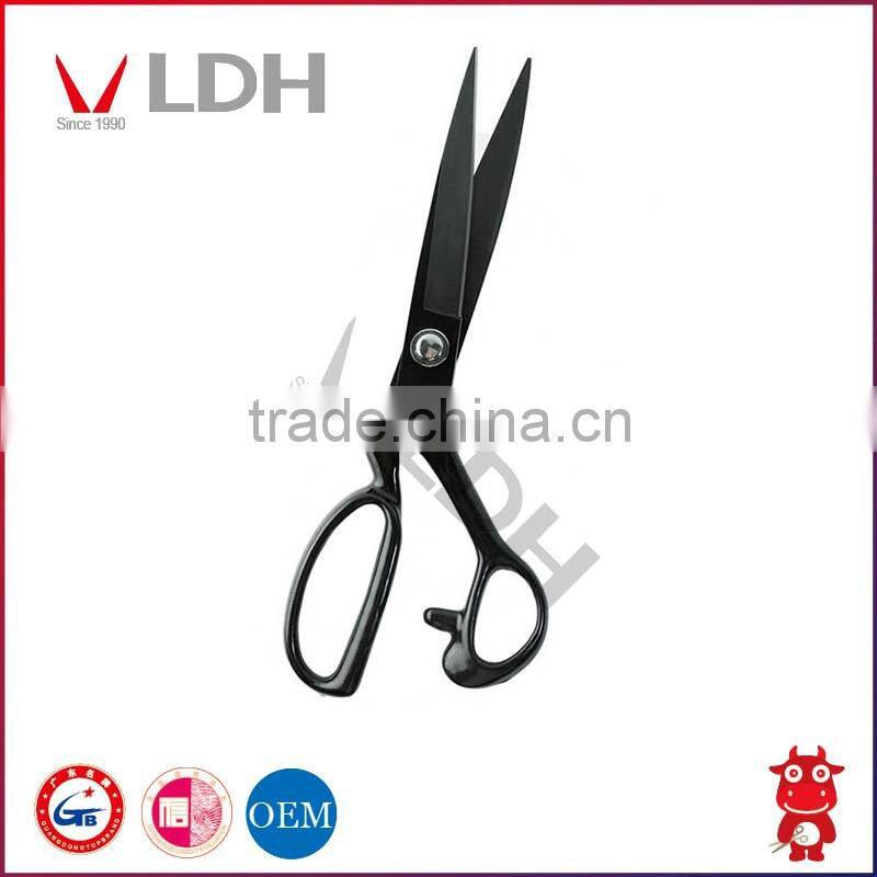 BB275 Black blade oxide coating 11 rubber grip handle tailoring scissors