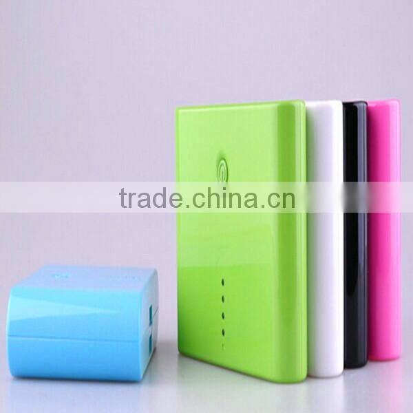 12000mAh mobile power bank, dual USB port mobile power bank for iphone power supply