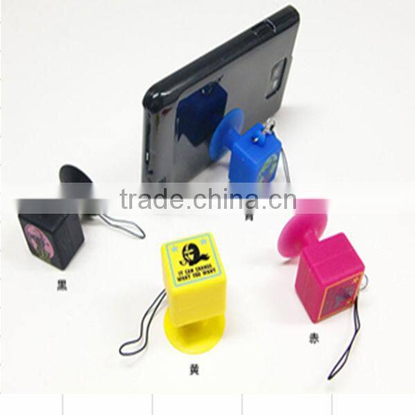 Brand new silicone mobile phone holder for car/funny cell phone holder for desk/mobile phone display holder