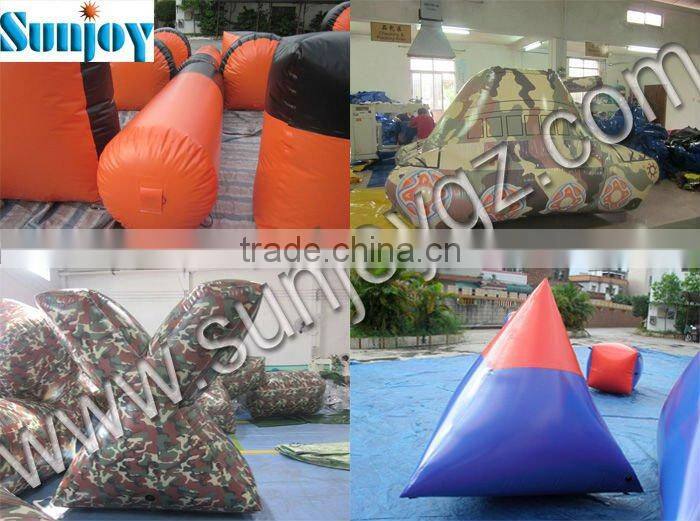 2016 best quality inflatable paintball field