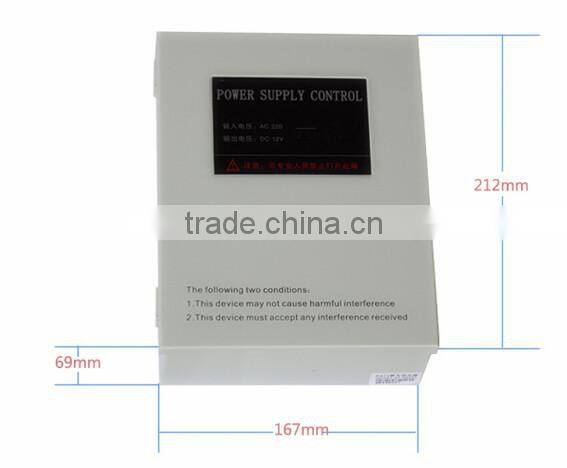 intelligent Zinc alloy Top Selling 12V 3A uninterrupted power supply controller