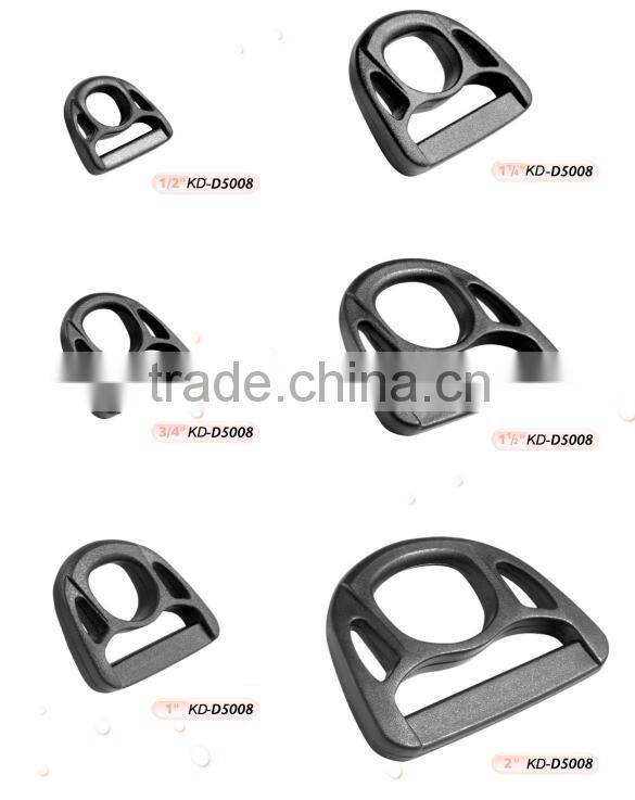 Flower appearance suitcase luggage accessories plastic d ring