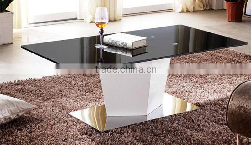 TB modern white high gloss retangle extendable dining table with 10seater