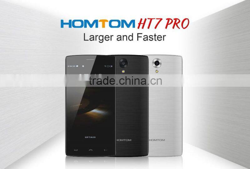 Cheap price 5.5' Android 5.1 Lollipop Mobile phone Homtom HT7 Pro MT6735P Quad core