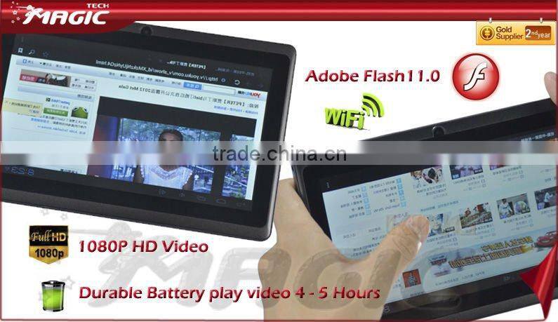 Qualified durable battery cheap tablet pc skype video call