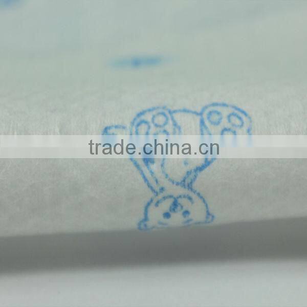 China manufacturer embossed polyester square net nonwoven fabric