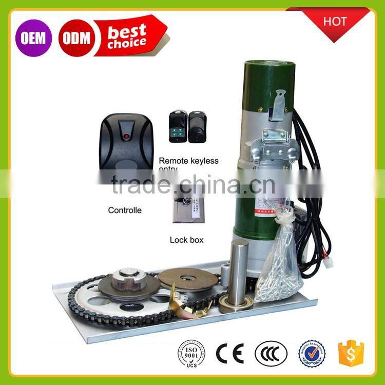 low price automatic garage door operator roller side rolling motor ac anti-thief rolling door operator China manufacture