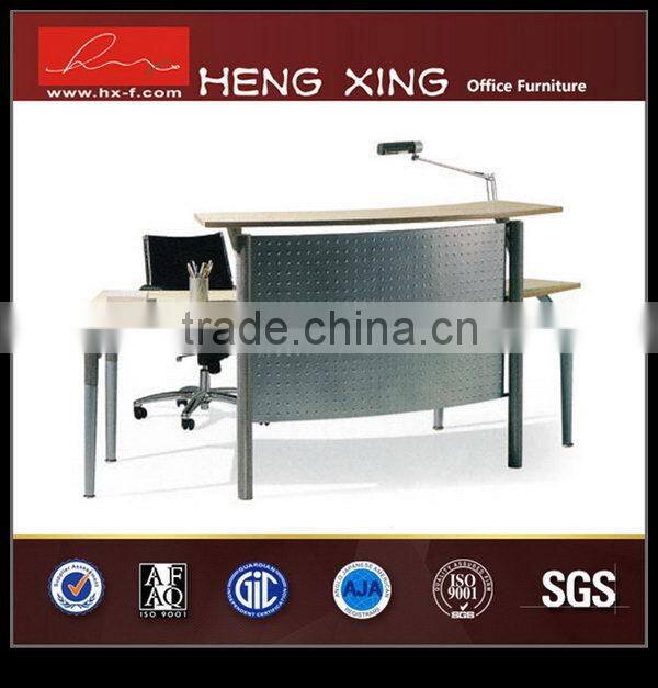 Quality useful glossy salon reception table