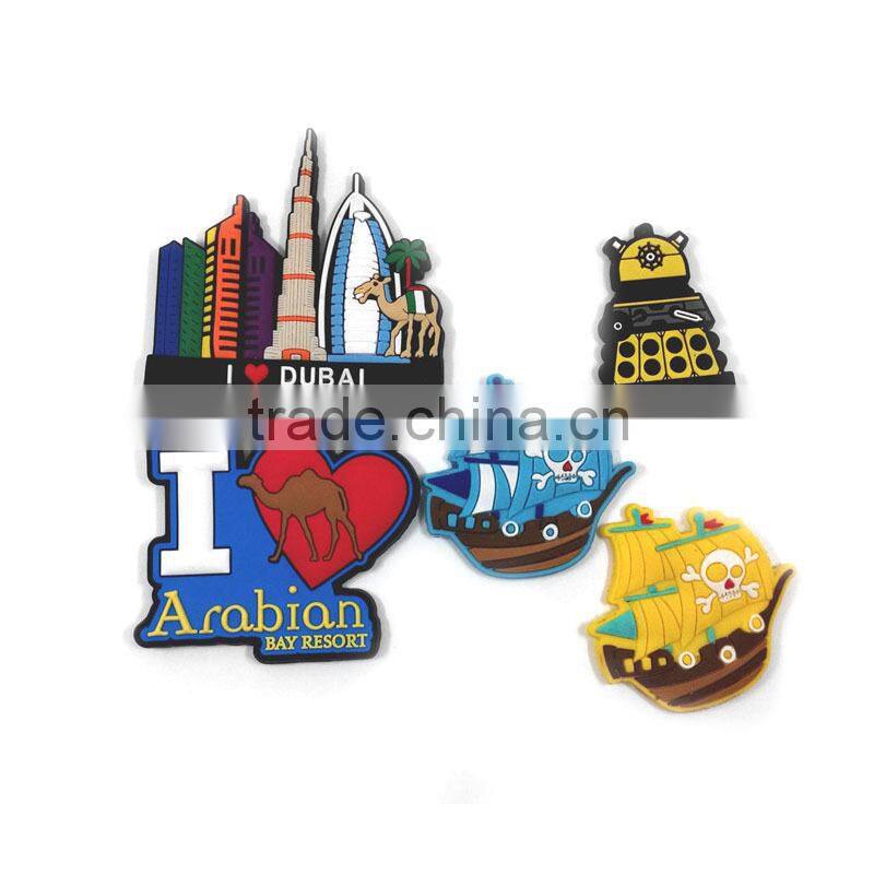 Bear Animal PVC plastic rubber coated magnets