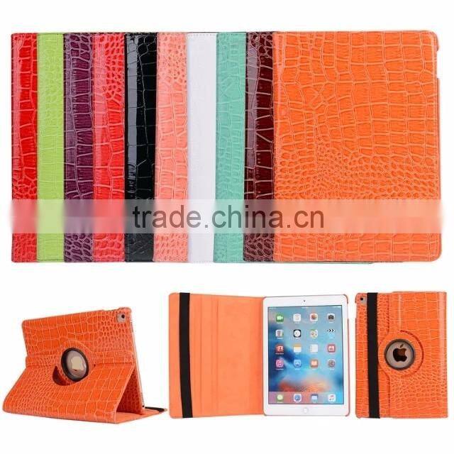 2016 new arrival bulk sales leather stand case for apple ipad pro 9.7 inch
