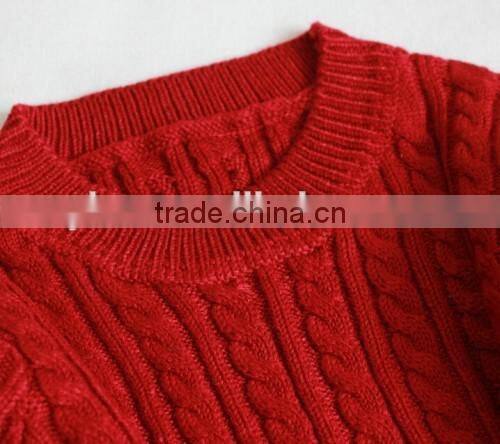 2015 New Autumn Hot Sale China Style Sweater Dress Long Sleeve High Collar Knit Sweater For Baby