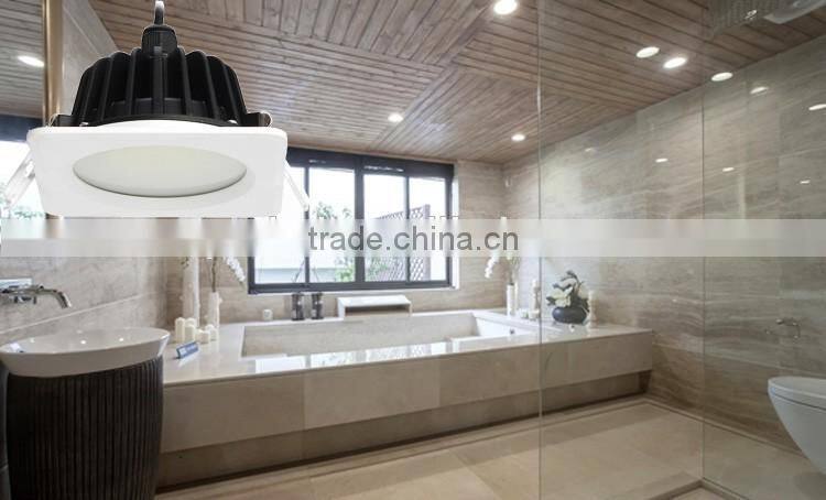 IP65 Waterproof Ceiling Light Recessed Led Downlight With Cut out 80mm 12W 9 Watt