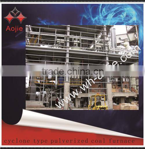 pulverized coal injection cyclone heating system