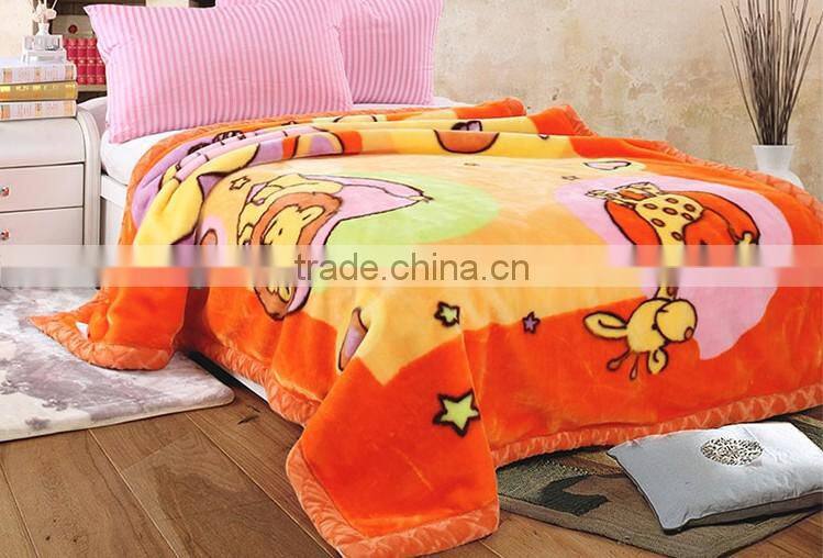 China Suppliers quilt blankets rebel wholesale plush blankets 100 polyester fleece organic bear blanket