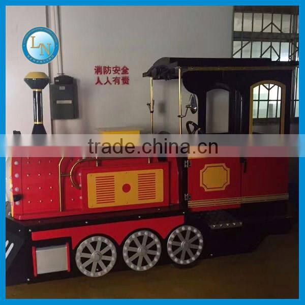 Amusement indoor kiddie electric animated rides train