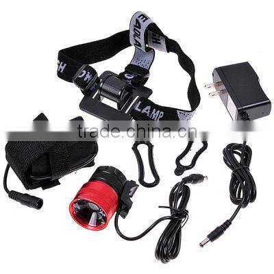 xml u2 rechargeable headlamp light miner led cordless headlamp