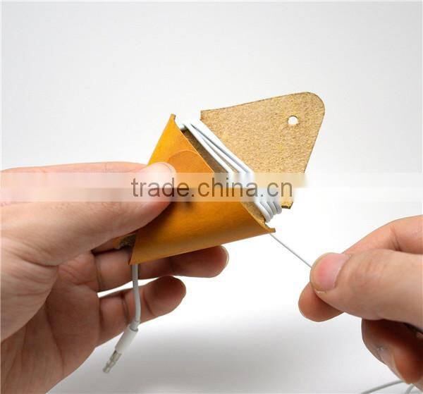 Boshiho leather bluetooth earphone carrying case