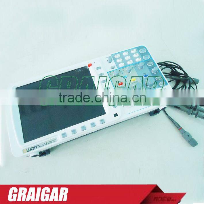 New OWON 8" LCD Deep Memory Digital Storage Oscilloscope SDS8102 100HMz 2GS/s