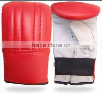 Custom Design Genuine Leather Karate Punching Bag Gloves