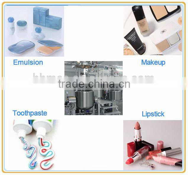 SUS304 Vacuum emulsifier mixer industrial peanut butter making machine