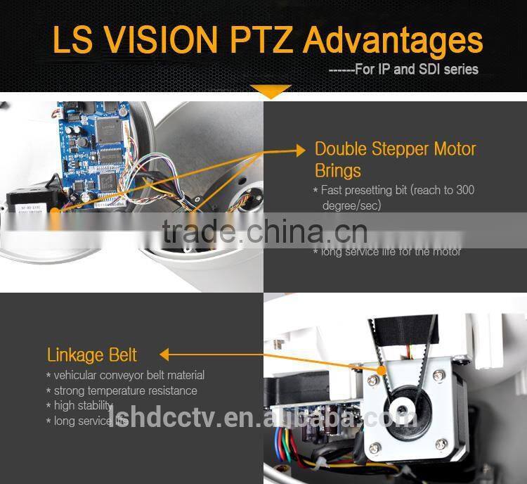 LS VISION hd-sdi Auto Tracking SDI camera H.264 Real-time HD IR Zoom Camera