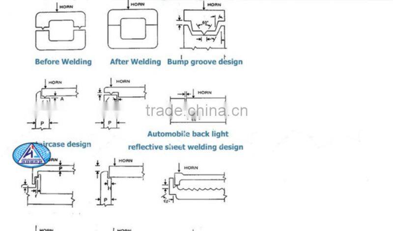 35 KHZ High Frequency Ultrasonic Plastic Welder Ultrasound Welding Machine