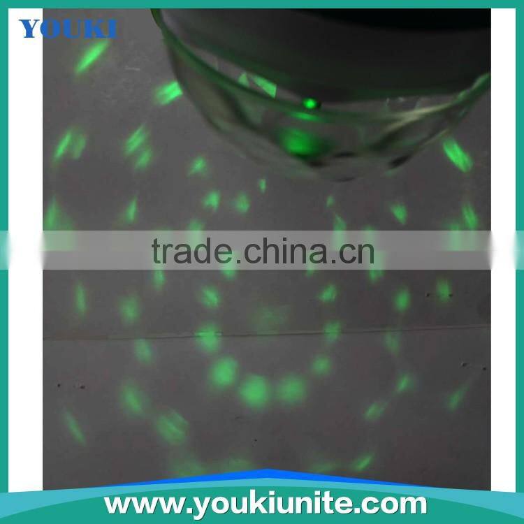 High Quality Full Color LED/3W/6W/9W Plastic Rotating Lamp YKLD-1001