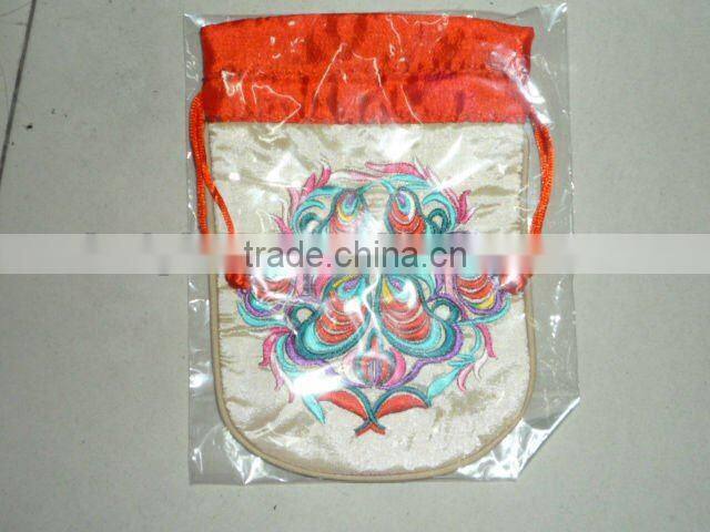 embroidery cosmetic bag