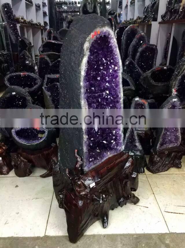 Hot sale Nature fantastic amethyst geode purple geode