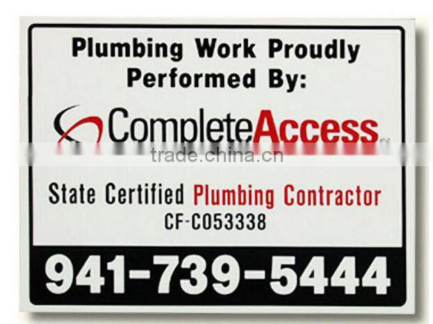 Corrugated Plastic Coreflute Signs