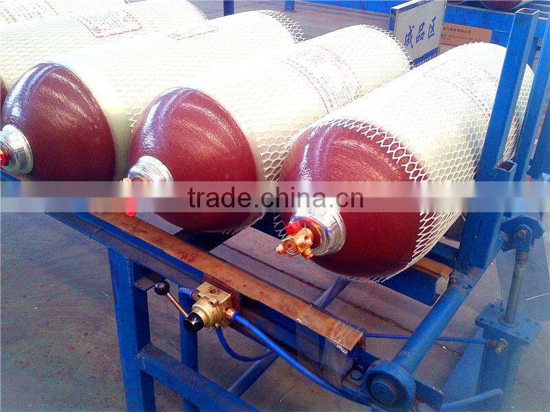 Type II glass fiber composite materials CNG cylinder