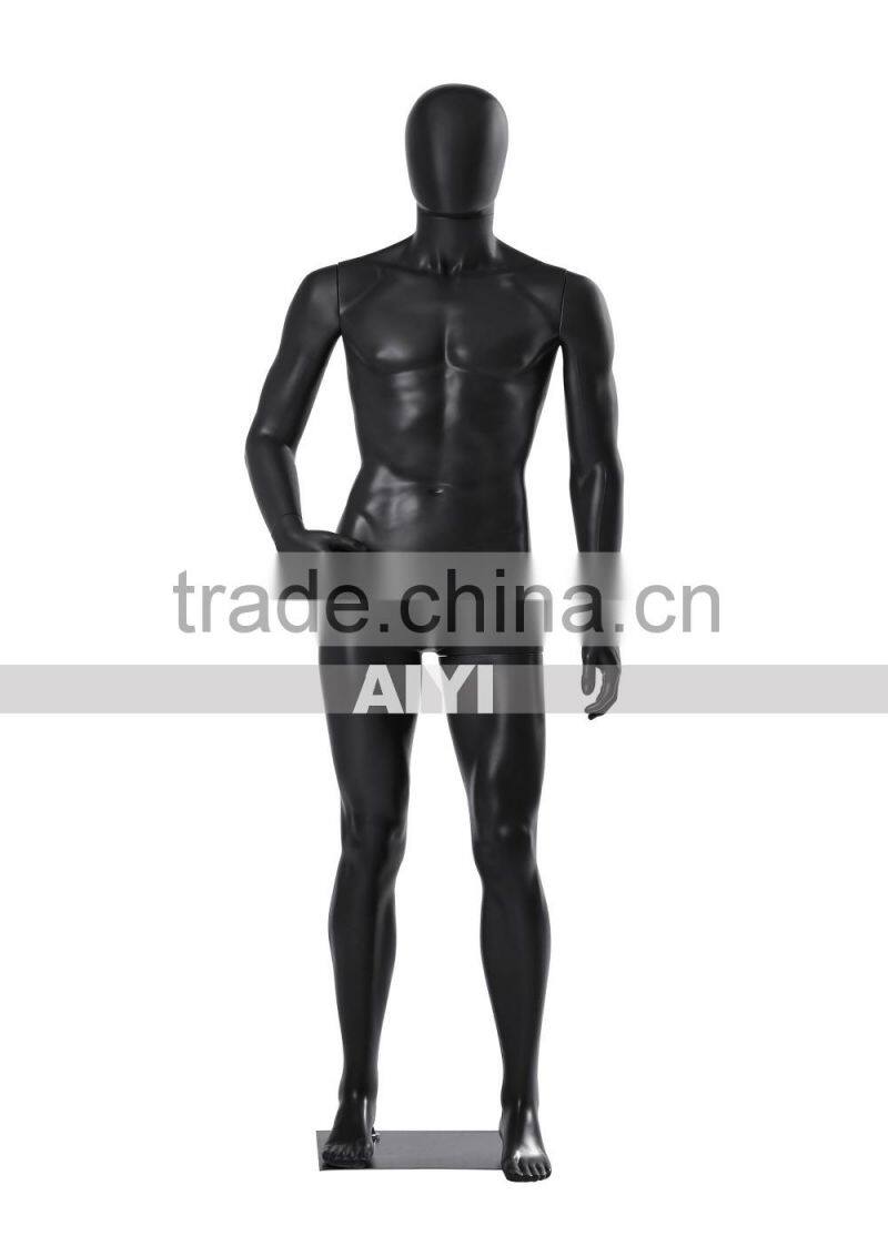 Fashion designer window full body male mannequin