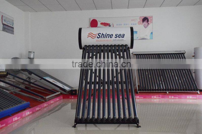 New style vacuum tubes pressurized solar water heater 150l calentador solar