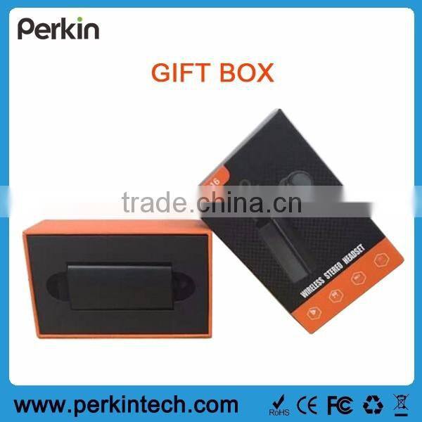 PB08 super mini & micro bluetooth earphone in-ear for music and hands-free communication with MIC and power box