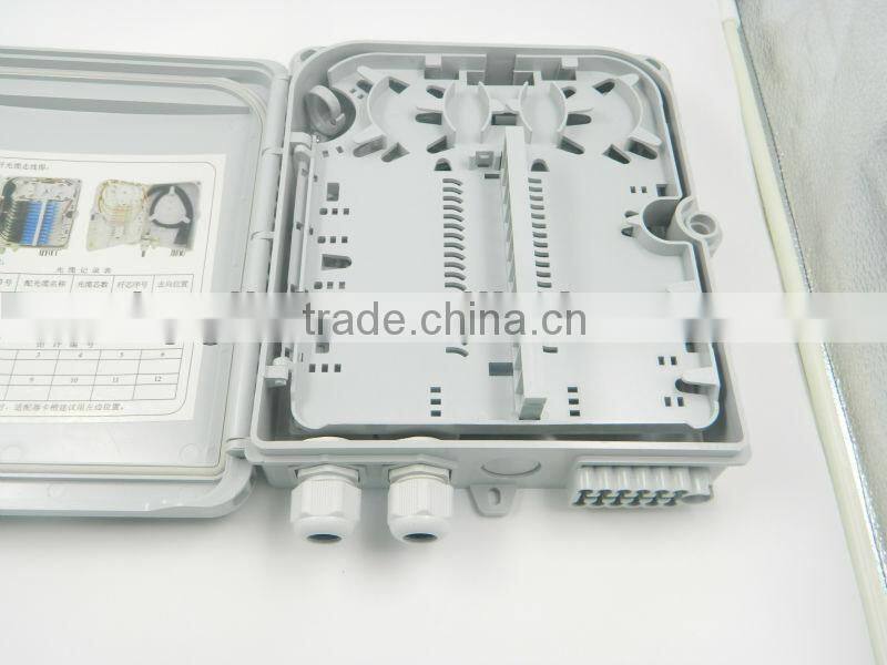 factory supply light weight plastic distribution box for fiber connect