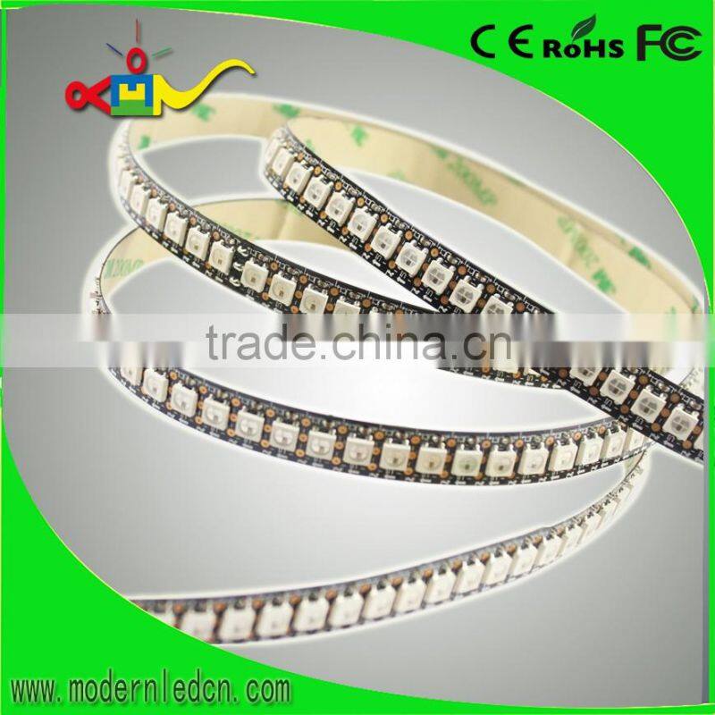 waterproof IP65 IC WS2812B led strip smd 5050 144 led strip ws2812