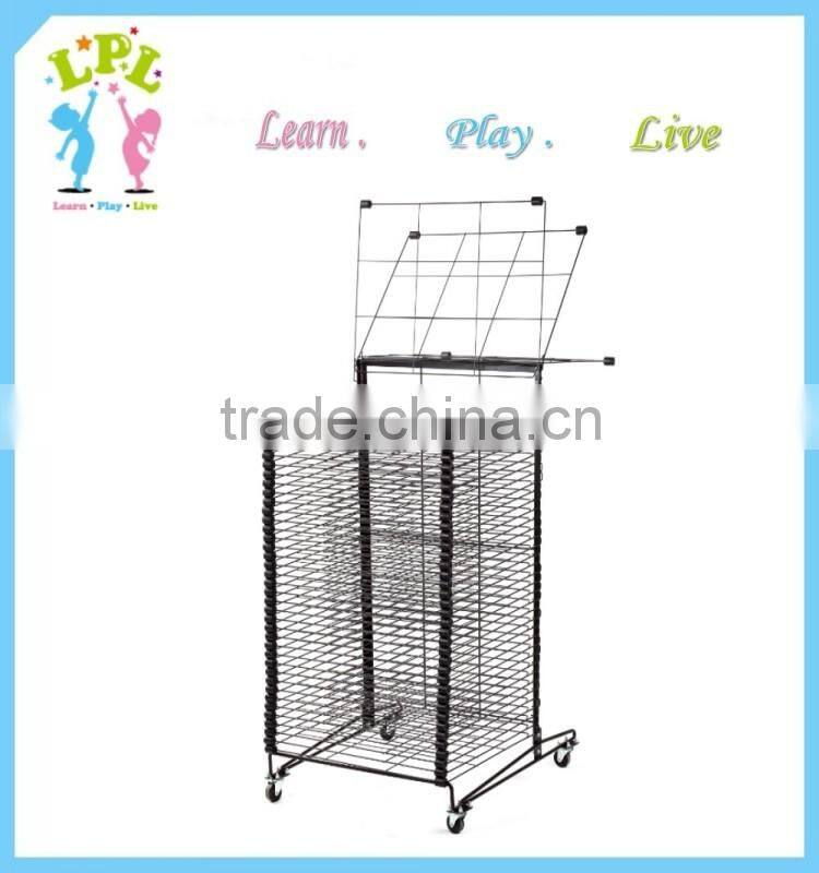 40 Large Shelf Mobile Paint Drying Rack School Pre-School Art Craft Early Years