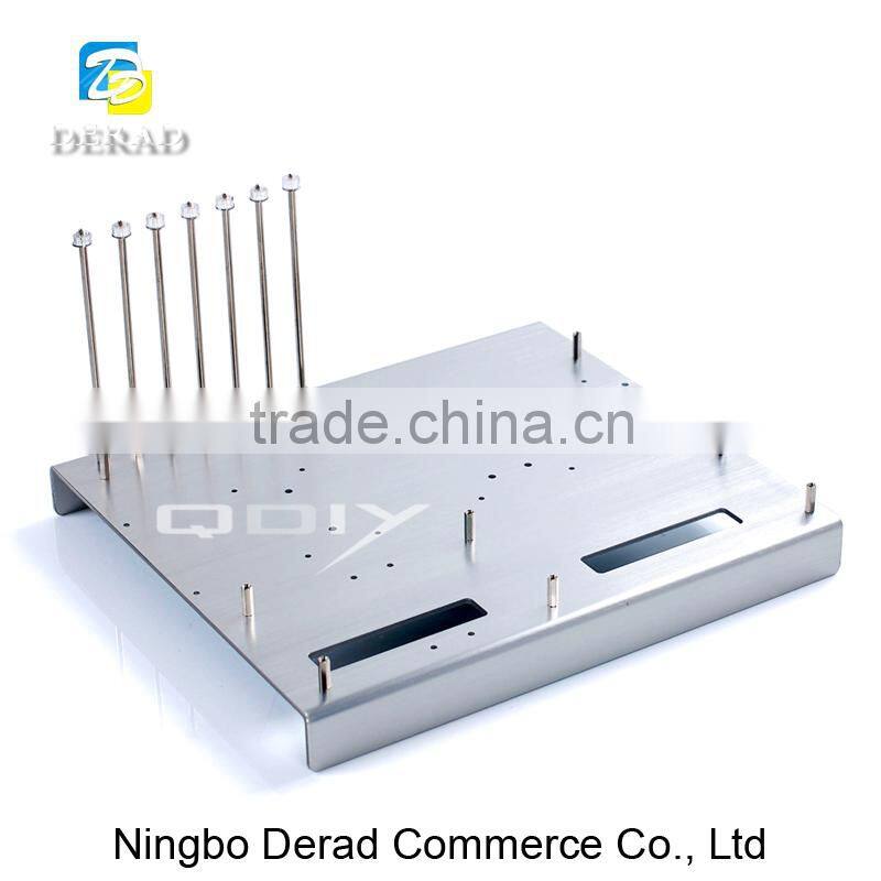Micro ATX Motherboard Aluminum Alloy Case Test Platform Bracket Computer Frame Case