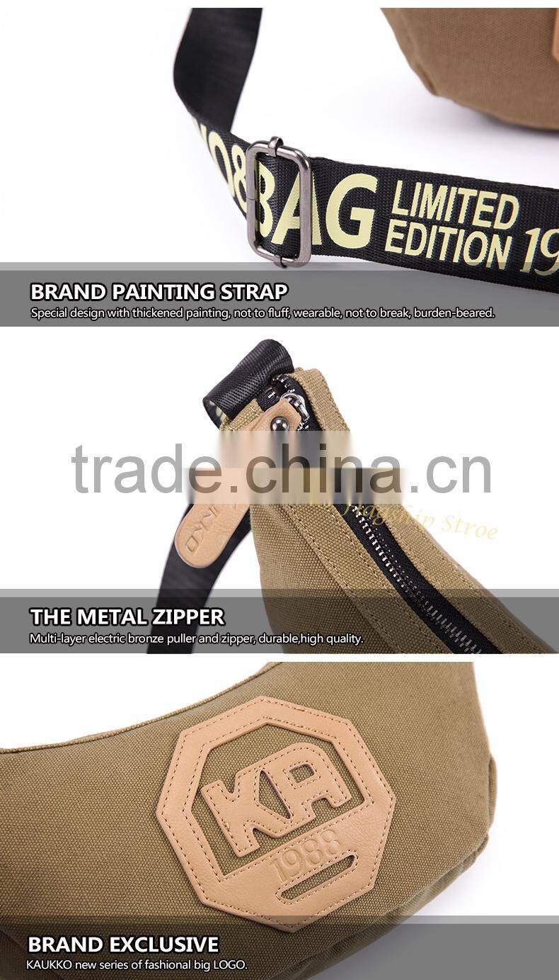 Fashion Lady Messenger Bag Woman Shoulder Bag Trendy Sling Bag Canvas Messenger Bag