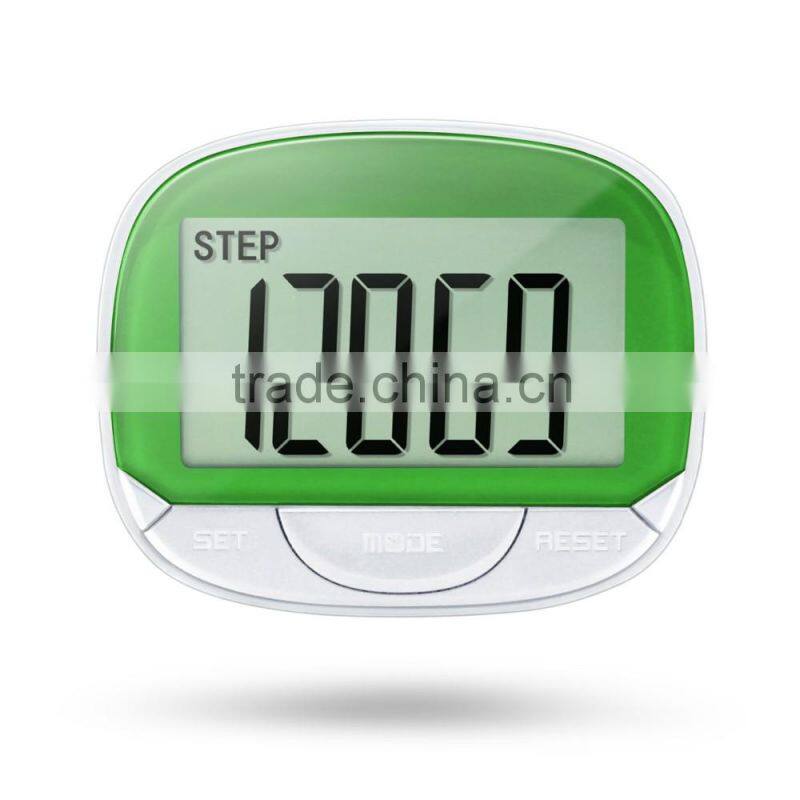 Fitness body building running pedometer