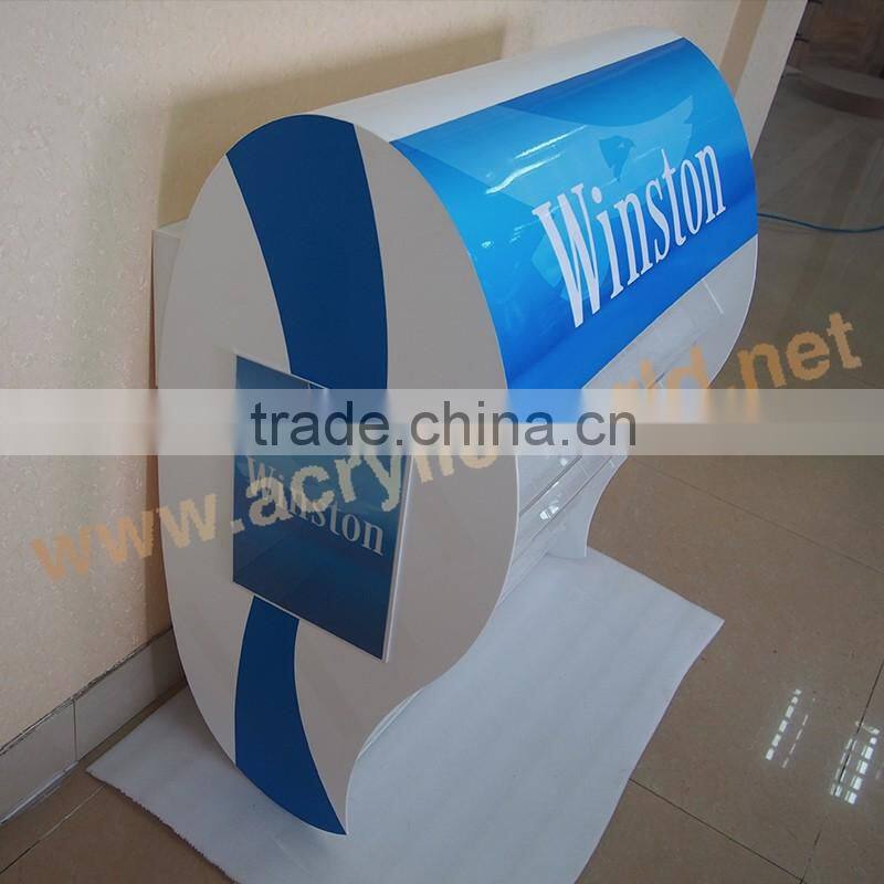 Customized Counter Acrylic Cigarette Display Case