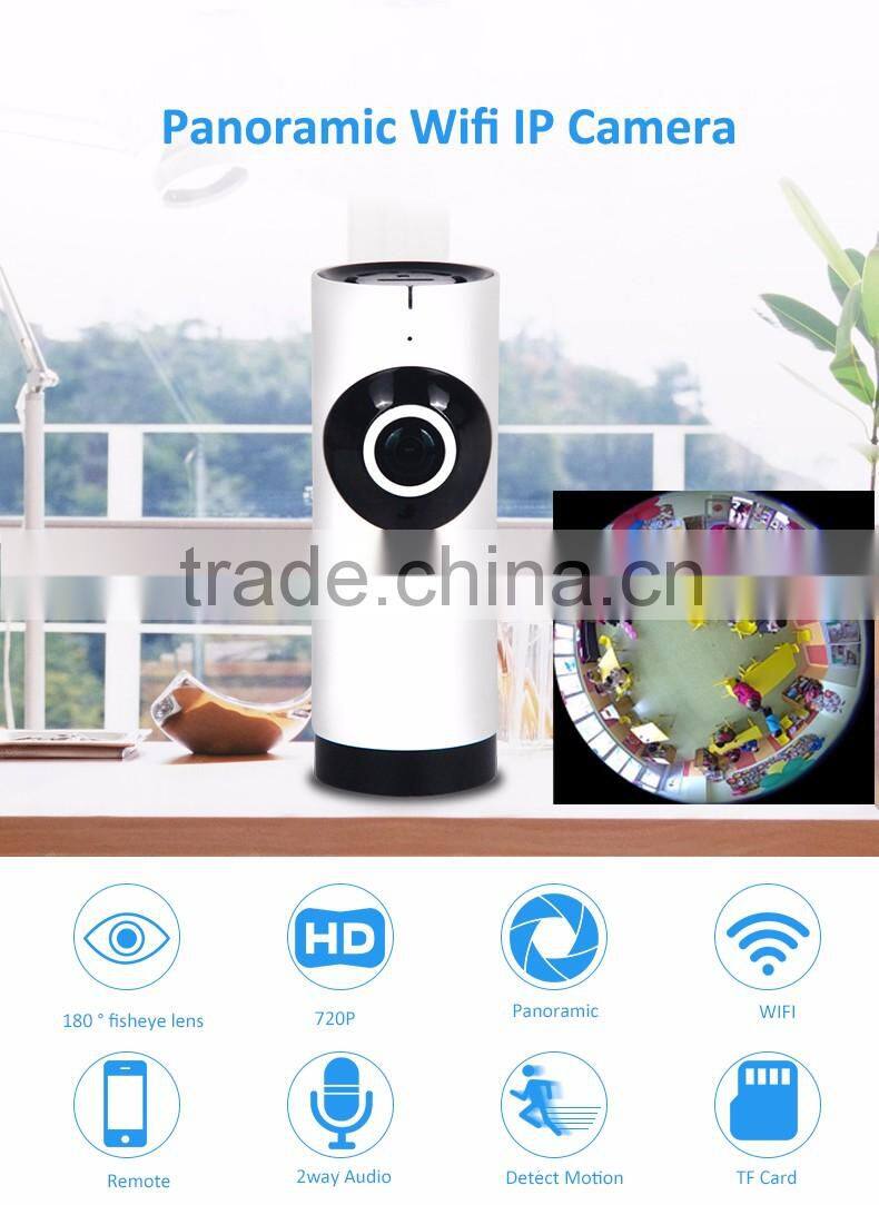 High quality 360 degree 3D 128G sd card wifi ip camera