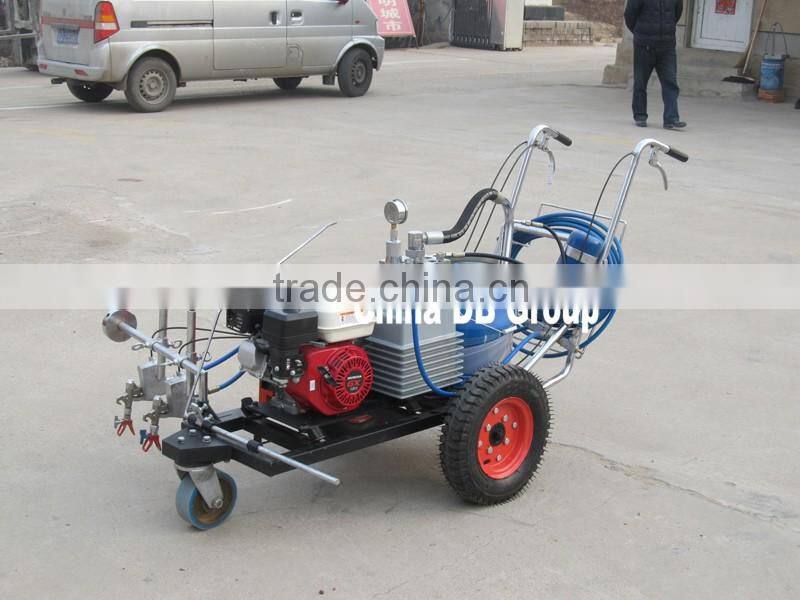 China factory portable cold road line marking machine paint price